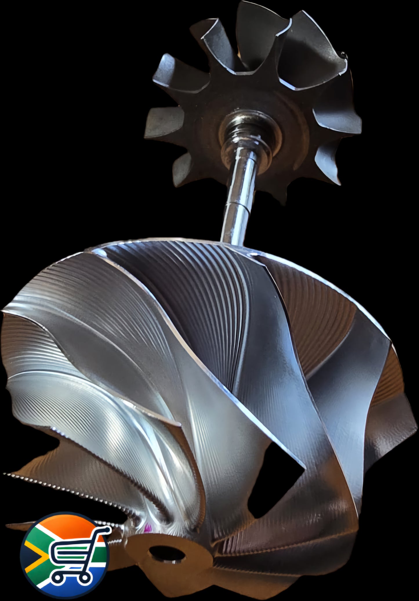 Garrett GTX3584 Billet compressor wheel.