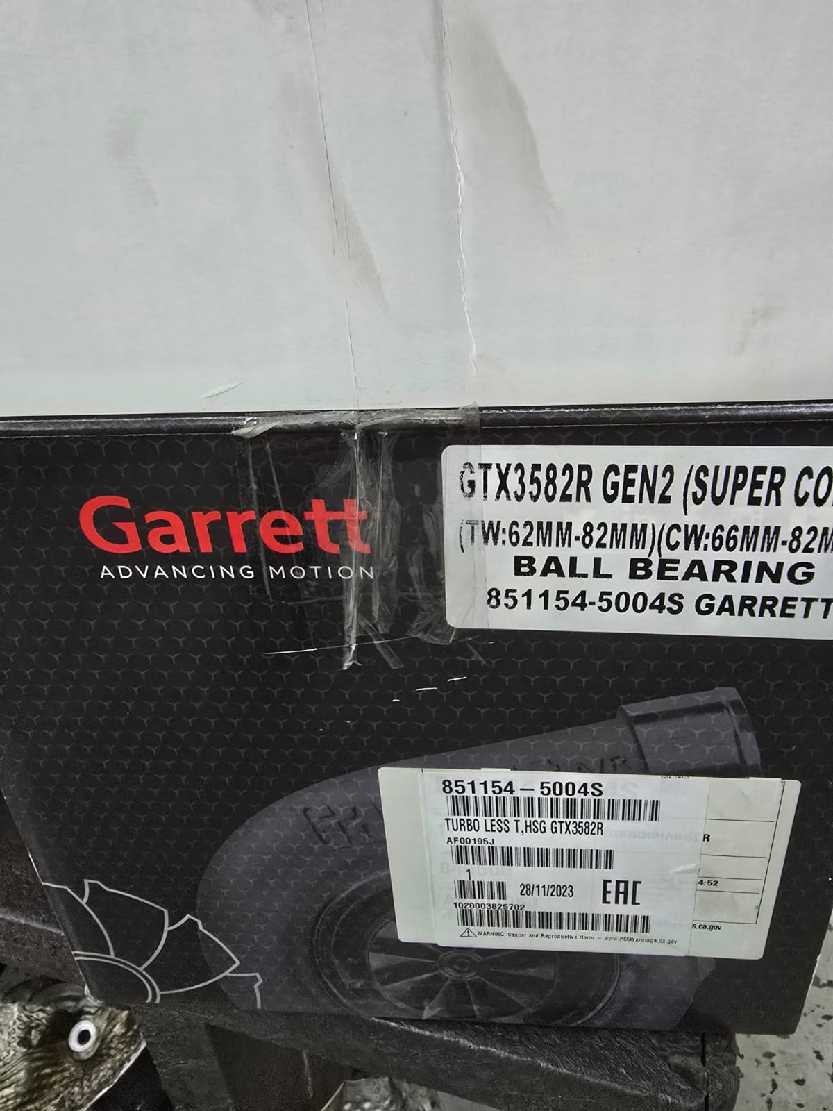 GTX3582 Gen 2 Garrett Turbocharger