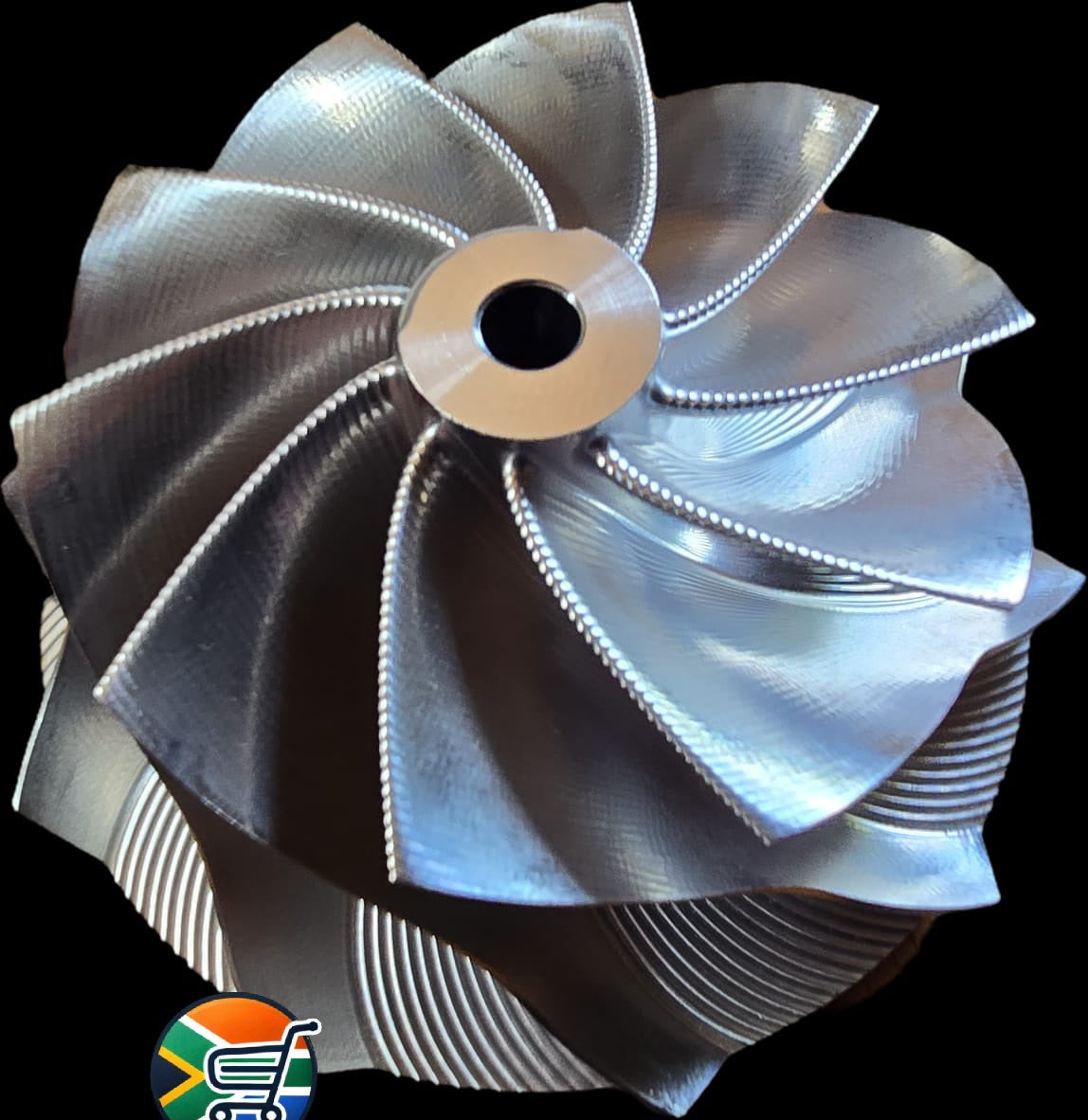 Garrett GTX3584 Billet compressor wheel.