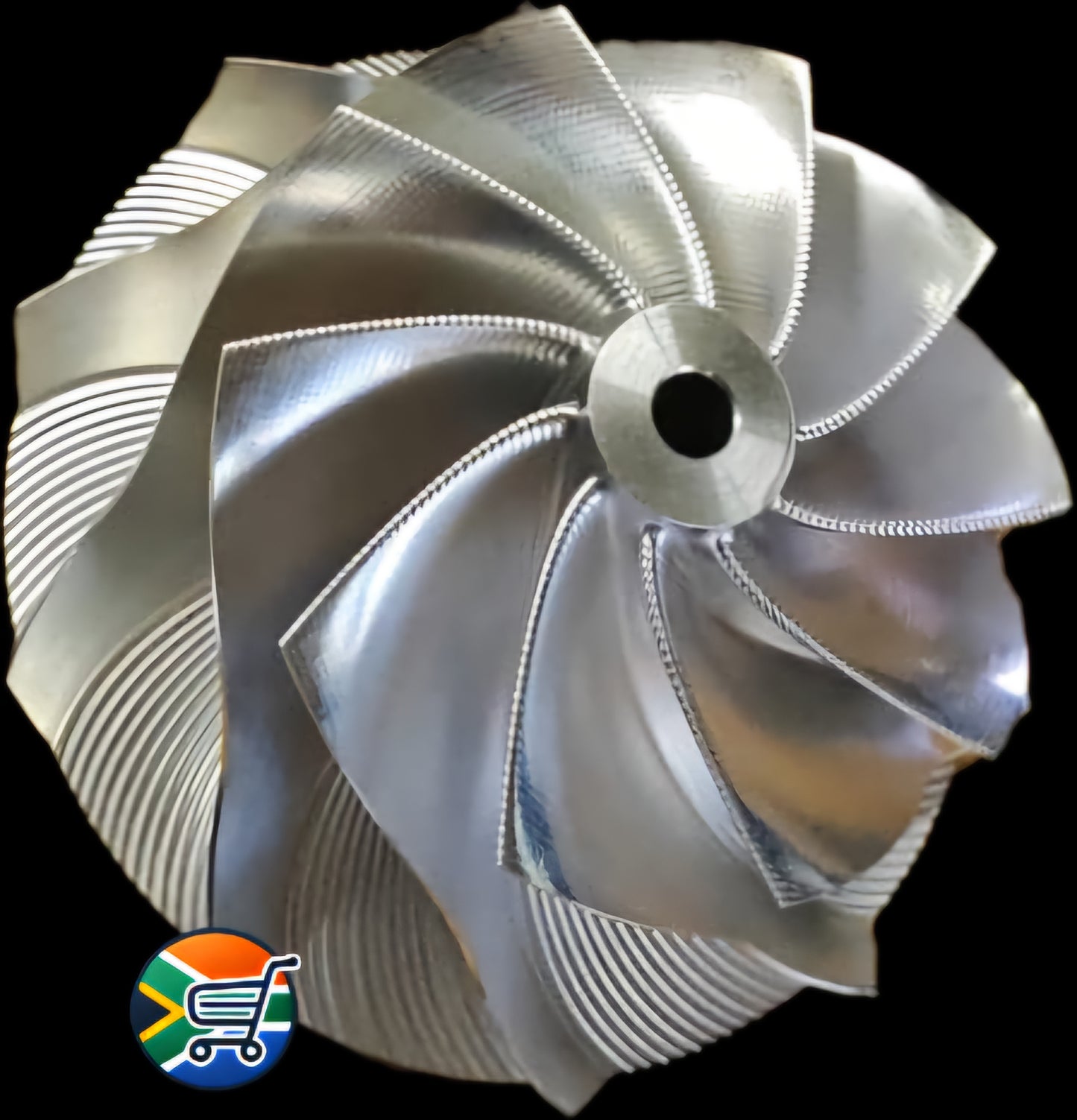 Garrett GTX3584 Billet compressor wheel.